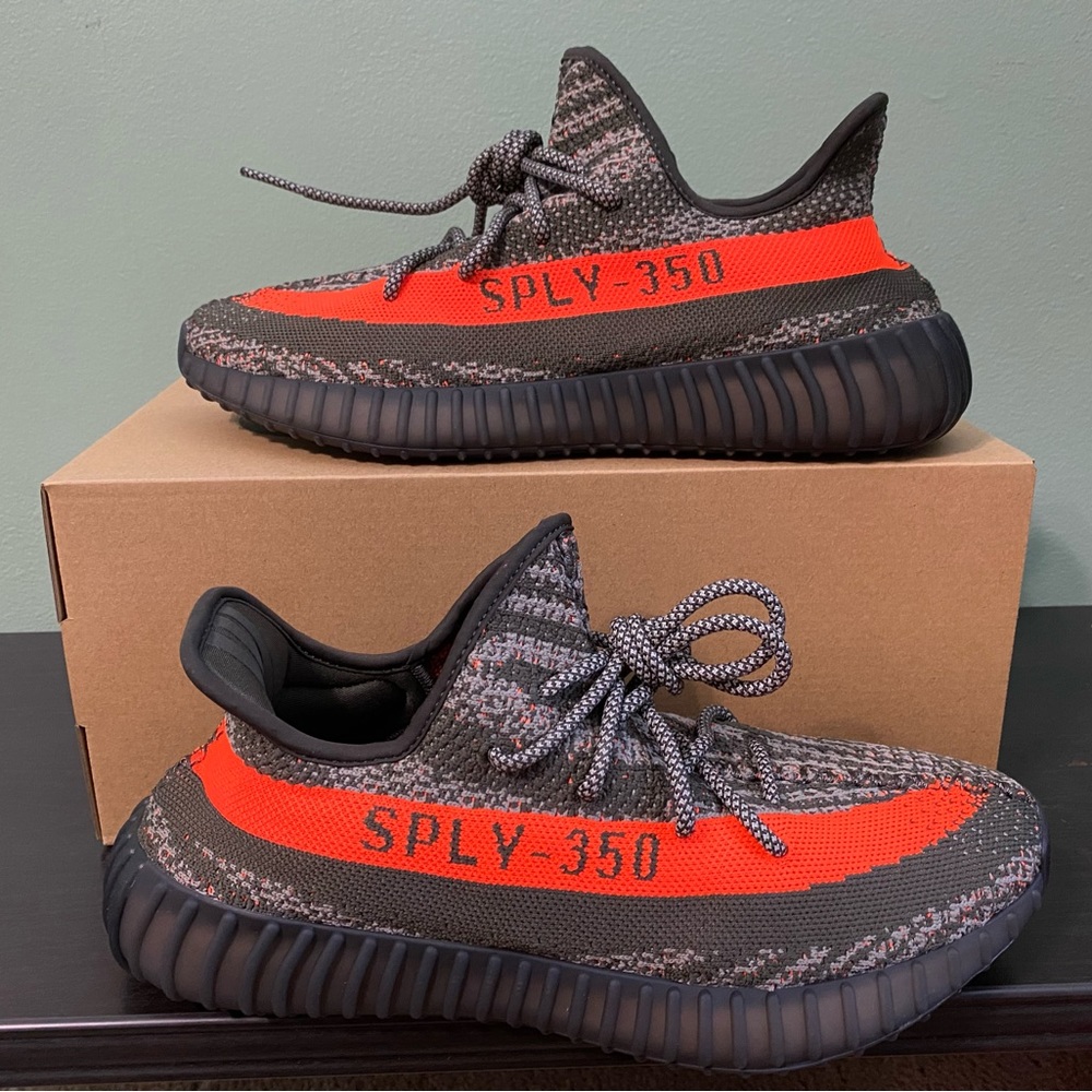 Size 9.5 Yeezy 350 Carbon Beluga